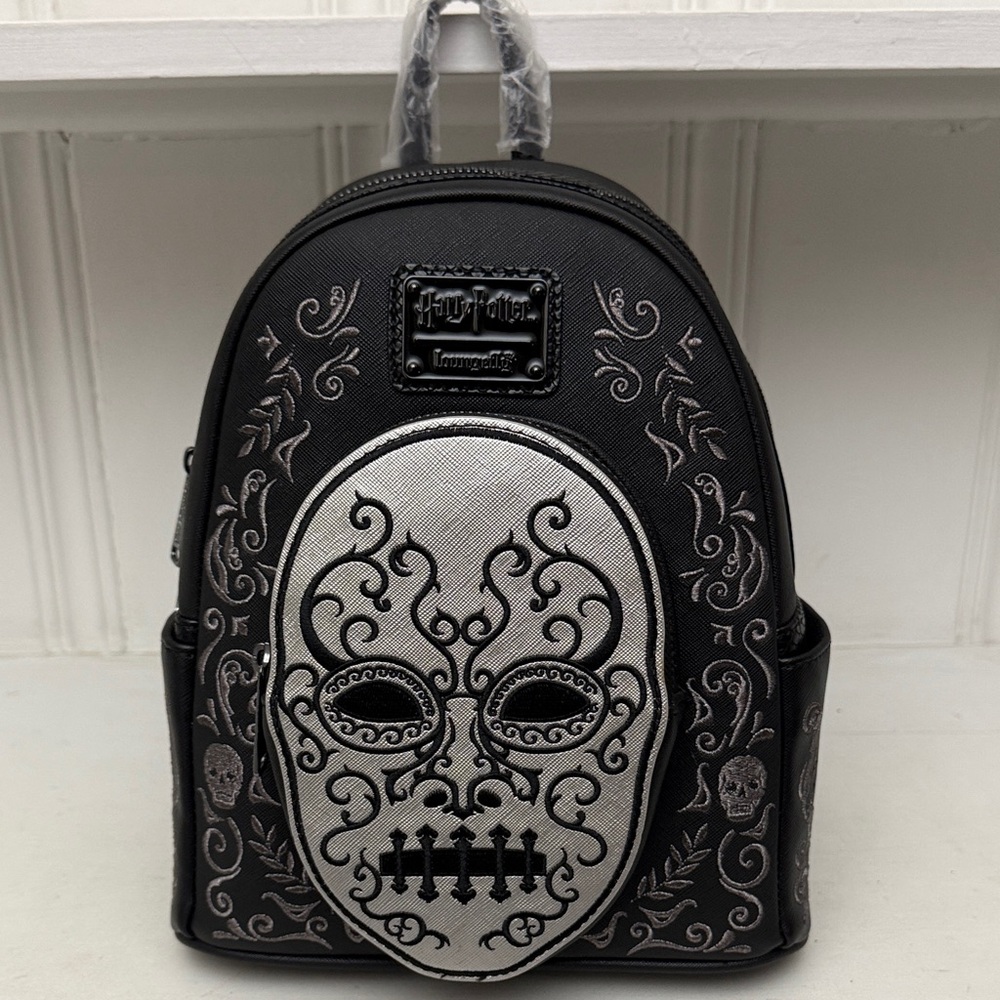 Black and Silver Backpack